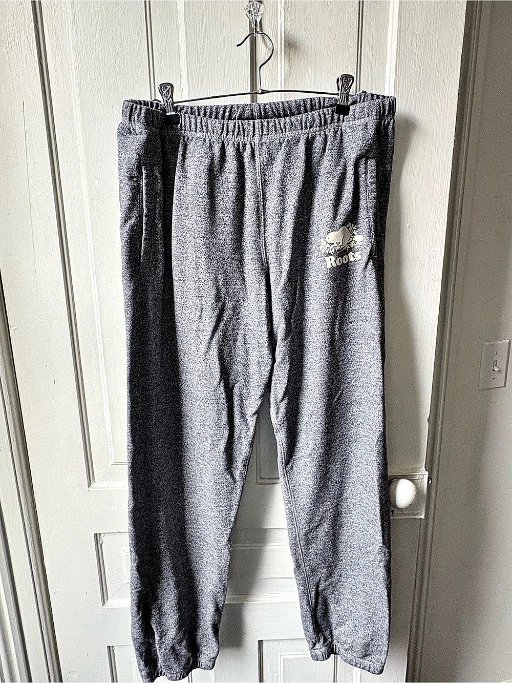 Roots Original Sweatpants Gray Sweatpants Size Men’s Large